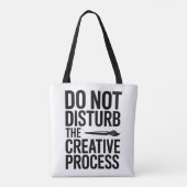 Tote Bag Conception Créative Typographie Design (Dos)