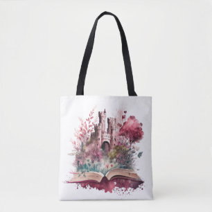 Tote Bag Conception d'amour de livre de fantasy