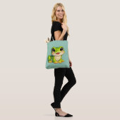Tote Bag Conception d'animal Kawaii de grenouille mignonne (Sur le modèle)