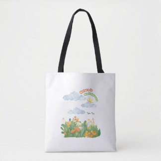 Tote Bag Conception de bébés oiseaux