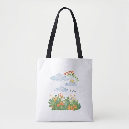 Tote Bag Conception de bébés oiseaux (Devant)