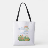 Tote Bag Conception de bébés oiseaux (Dos)
