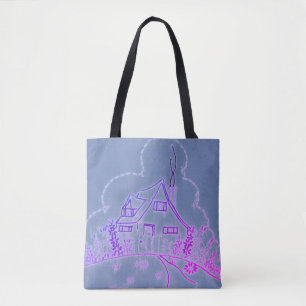 Tote Bag Conception de broderie de maison