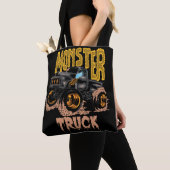 Tote Bag conception de camion monster (De près)