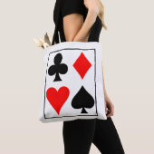 Tote Bag Conception de carte leggings (De près)