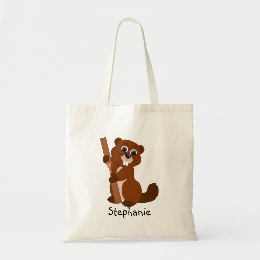 Tote Bag Conception de castor (Devant)