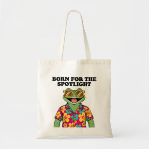 Tote Bag Conception de chemise hawaïenne drôle de grenouill
