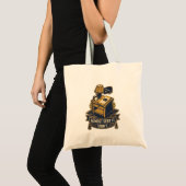 Tote Bag Conception de citation identifiable « Presque envo (Devant (produit))