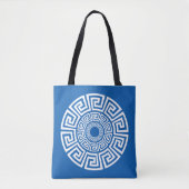 Tote Bag Conception de clé grecque (Devant)