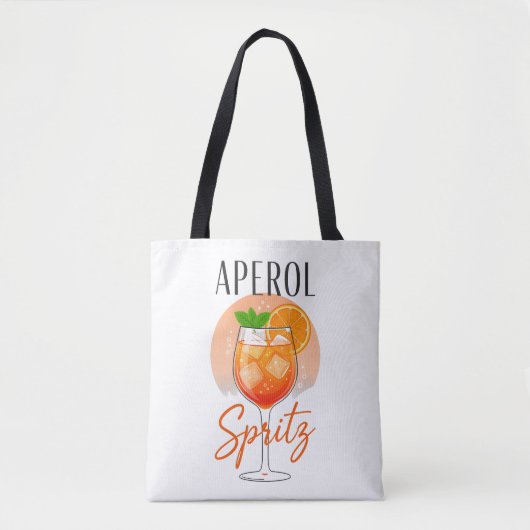 Tote Bag Conception de cocktail Aperol Spritz (Devant)