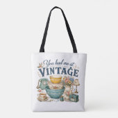 Tote Bag Conception de collectionneurs de citations rétro a (Dos)