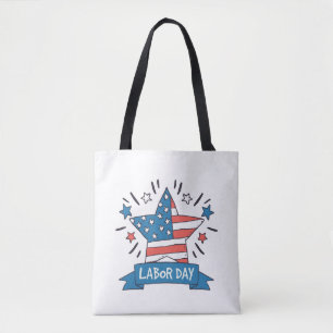 Tote Bag Conception de conception d'illustration créative d