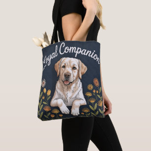 Tote Bag Conception de courtepointe Labrador Retriever doré
