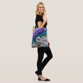 Tote Bag Conception de cristal vibrant de fusion de quartz (Sur le modèle)