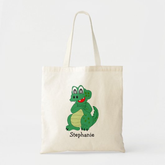 Tote Bag Conception de crocodile (Devant)