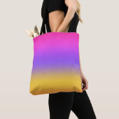 Tote Bag Conception de dégradé Ombre du coucher de soleil d (De près)