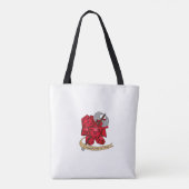 Tote Bag Conception de dés barbares (Dos)