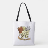 Tote Bag Conception de dés de classe (Dos)