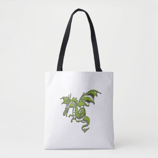 Tote Bag Conception de dragon volant (Devant)
