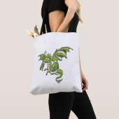 Tote Bag Conception de dragon volant (De près)