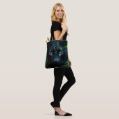 Tote Bag Conception de faune de jungle de panthère noire my (Sur le modèle)