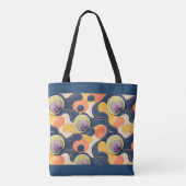 Tote Bag Conception de feuilles d'automne (Dos)