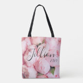 Tote Bag Conception de fin heureuse tendance (Dos)