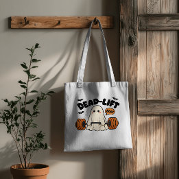 Tote Bag Conception de fitness Fantôme de soulevé de terre