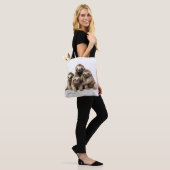 Tote Bag Conception de fond de paresseux (Sur le modèle)