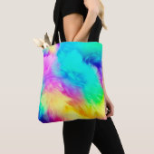 Tote Bag Conception de fond de texture de fourrure moelleus (De près)