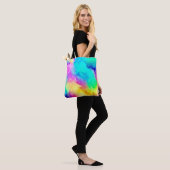 Tote Bag Conception de fond de texture de fourrure moelleus (Sur le modèle)