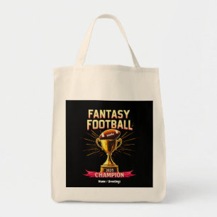 Tote Bag Conception de football de champion drôle de footba
