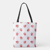 Tote Bag Conception de fraise mignonne moderne (Dos)