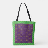 Tote Bag Conception de fryit de mûre, motifs de baies d'été (Dos)