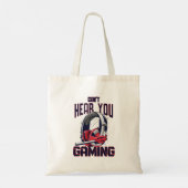 Tote Bag Conception de jeux avec casque (Dos)