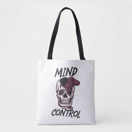 Tote Bag Conception de jeux de contrôle mental (Devant)