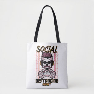 Tote Bag Conception de jeux d'expert en distanciation socia