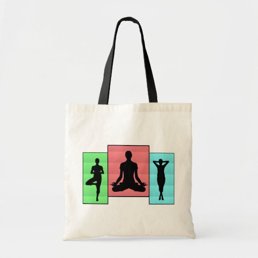 Tote Bag Conception de karma de yoga (Devant)