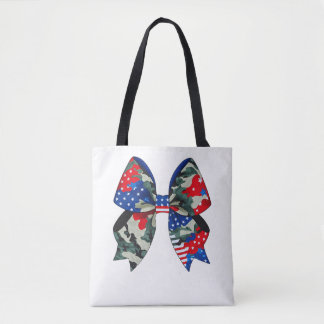 Tote Bag Conception de la boîte de camouflage patriotique -