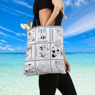 Tote Bag Conception de la collection Gags Funny