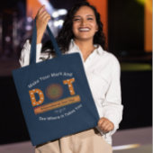Tote Bag Conception de la journée internationale des points