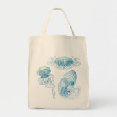 Tote Bag Conception de la méduse Haeckel (Devant)
