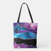 Tote Bag Conception de la série Galaxie Agate 7 (Dos)