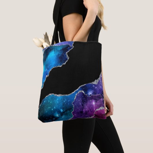 Tote Bag Conception de la série Galaxie Agate 9 (De près)
