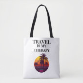 Tote Bag Conception de la thérapie de VOYAGE (Devant)