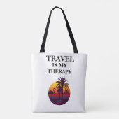 Tote Bag Conception de la thérapie de VOYAGE (Dos)