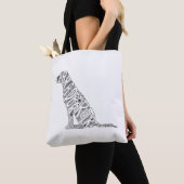 Tote Bag Conception de Labradoodle Retriever (De près)