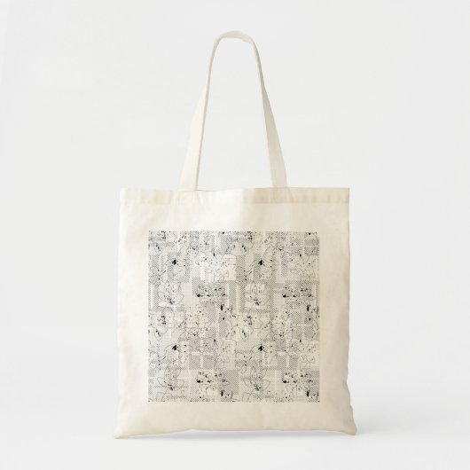 Tote Bag Conception de langue Un cent un (Devant)