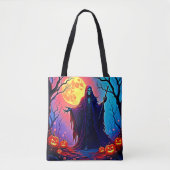 Tote Bag Conception de l'appel de éffrayant Moon Death (Devant)