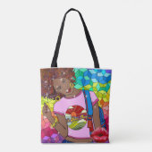 Tote Bag Conception de l'art de Naomi (Dos)